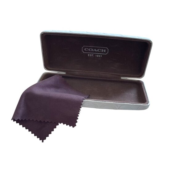 Coach Chelsea Sunglasses Frames Tortoise Brown W/ Hardshell Case - Picture 4 of 4